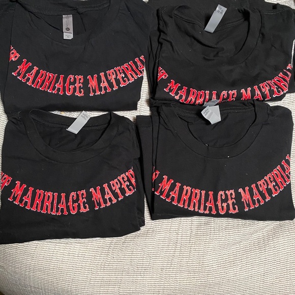 FBGM SOCIAL CLUB “NOT MARRIAGE MATERIAL” T-shirts - Picture 4 of 5